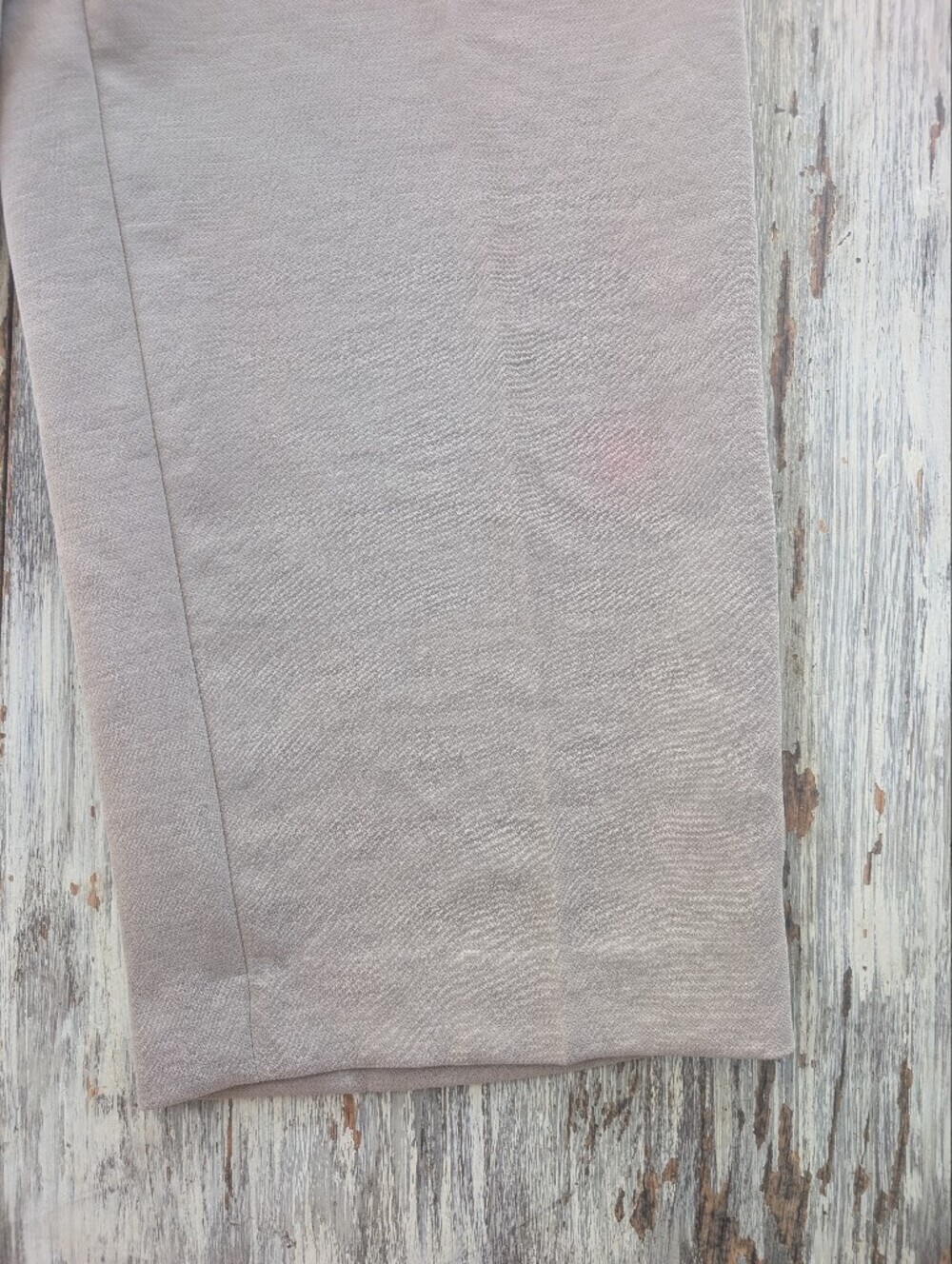 Aritzia The Effortless Pant Cropped Crepette Taupe Women's 4 - Picture 4 of 8